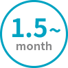 1.5~month